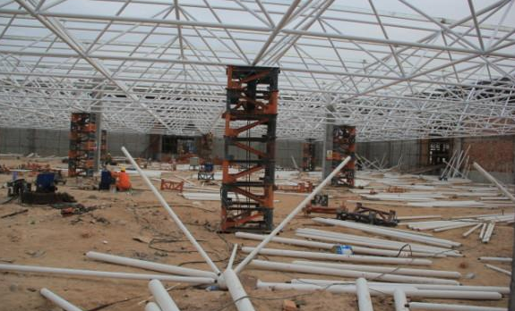 峨眉山盘点钢结构网架装配的步履和相关关注变乱